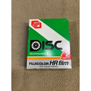 Fuji Fujicolor HR Disc Film ISO 200 15‎ Exposures 2 Pack CD DISC-15-2